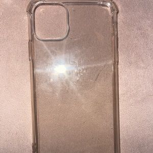 Clear iPhone case 11 pro max